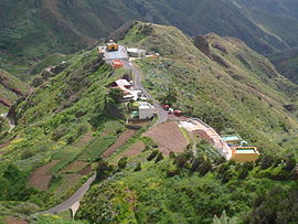 Caserío de Catalanes, en Anaga (Tenerife, Canarias).