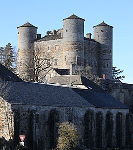 Het kasteel van Loupiac te Lapanouse