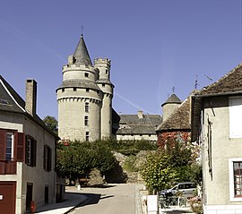 A view of the Château de Bonneval