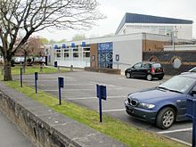 The former Colchester Avenue campus in 2010 Colchester Ave campus, Cardiff.jpg