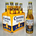 A six pack of Corona Extra