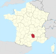 Lesura (praefectura Franciae): situs