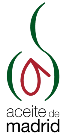 Logo de la Denominación de Origen Protegida Aceite de Madrid.