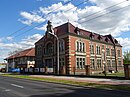 Restbebauung der chemischen Fabrik, bestehend aus Verwaltungsgebäude, Beamten- und Wohlfahrtshaus, Wagenremise