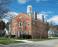 Ellicottville Town Hall, aprilo 2012
