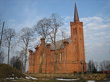 Lithuanian Evangelical Reformed Church in Birzai Evangeliku reformatu baznycia birzai.JPG