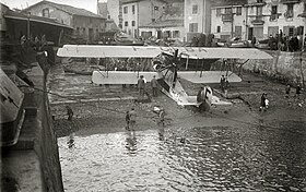 Vue de l'avion.