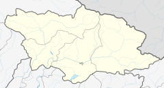 Mapa lokalizacyjna Racza-Leczchumi i Dolnej Swanetii