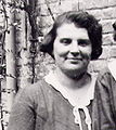 Germaine Van Dievoet circa 1934 overleden op 30 oktober 1990