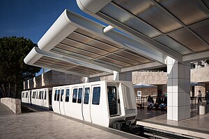 Getty Center Tram Station Los Angeles.jpg