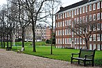 Grays Inn Square Numbers 6, 7 and 8 and Attached Railings