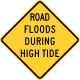 前方道路潮漲後或會水浸／夏威夷州