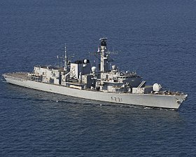 illustration de HMS Argyll (F231)