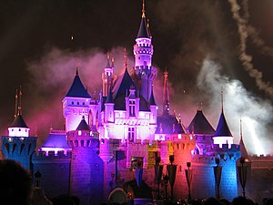 Hong Kong Disneyland castle by Dave Q