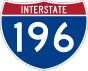 Interstate 196 marker