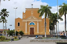 Katholieke kerk Nossa Senhora da Conceição in het centrum van Canguaretama