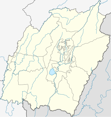 Location map India Manipur