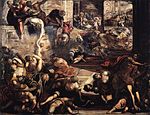 Tintoretto (1580-talet), Scuola Grande di San Rocco i Venedig.