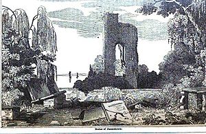 Image of the ruins at Jamestown, Virginia, USA...