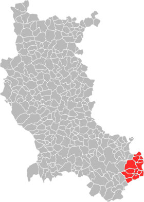 Localisation de Communauté de communes du Pilat Rhodanien