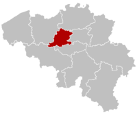 Locatie van BHV in België