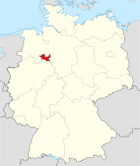 Locator map MI in Germany.svg