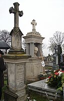 Monuments historiques dans le cimetière