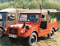 DKW MUNGA 8 (1962–1968) hasičské provedení