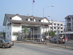Thailändische Grenzstation nach Myawaddy