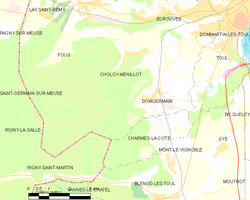 Kart over Domgermain