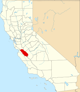 Localisation de Comté de San Benito(en) San Benito County
