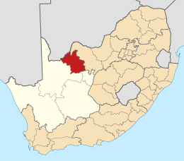 Ligging Kgalagadi District Municipality