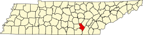 Localisation de Comté de Sequatchie(Sequatchie County)