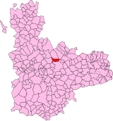 Localisation de Fuensaldaña