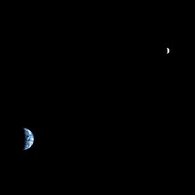 MRO views Earth and the Moon (April 22, 2022). MarsReconnaissanceOrbiter-Views-EarthMoon-20220422.jpg