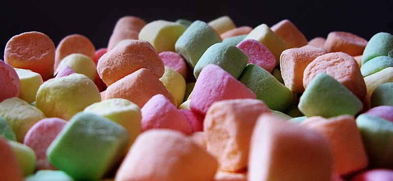 Un marshmallow (da Wikipedia)