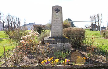 Monument hommage au 1er régiment d'infanterie.