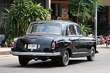 A 1950s W180 Ponton Mercedes-Benz W180 in Ubon Thailand.jpg