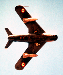 Egyptian Air Force MiG-17 MiG17Underside1981.png