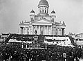 Image 42People gathered in the Senate Square for a demonstration against the February Manifesto in March 1899. (from History of Finland)