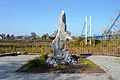 Een oorlogsmonument ter nagedachtenis van Vladimir Monomach (tegen de Koemanen)