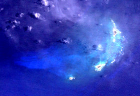 Спутниковый снимок Landsat.