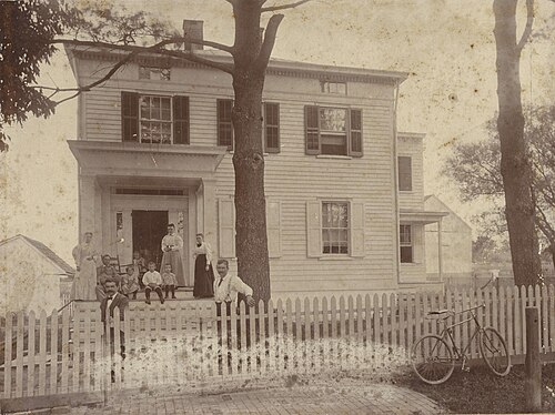 C. H. Mather house in Port Mercer, still located at 4263 Quakerbridge Road.