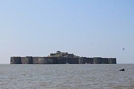 View of Janjira Fort Murud Janjira Fort.JPG