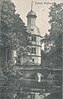 Picture postcard of the castle entrance, 1909.