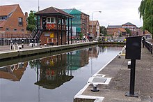 Newark Town Lock Newark Town Lock.jpg