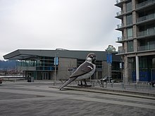 One of the sculptures in 2011 Olympic Village, Vancouver (1).jpg