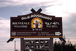 Skyline of Oujé-Bougoumou
