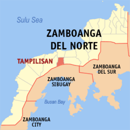Kaart van Tampilisan