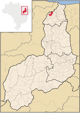 Kaart van Luzilândia
